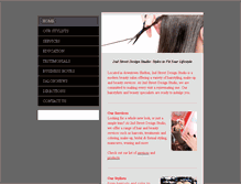 Tablet Screenshot of 2nd-street-design-studio.com